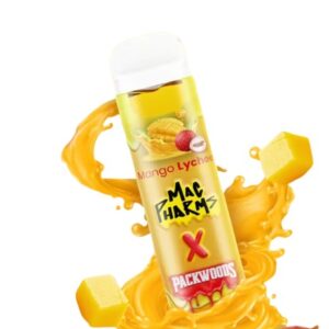 mac pharms x packwoods mango lychee hash rosin disposable .5g