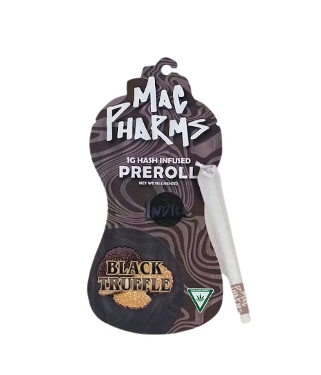 mac pharms black truffle 1g pre roll infused mac pharms black truffle 1g pre roll infused